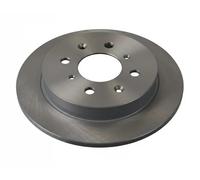 2x Disque de frein Essieu arrière plein 108398 FEBI BILSTEIN pour HONDA JAZZ III