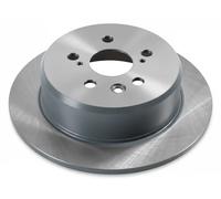 2x Disque de frein Essieu arrière plein 108561 FEBI BILSTEIN pour TOYOTA
