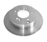 2x Disque de frein Essieu arrière plein 108566 FEBI BILSTEIN pour KIA