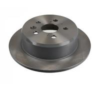 2x Disque de frein Essieu arrière plein 108639 FEBI BILSTEIN pour TOYOTA