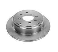 2x Disque de frein Essieu arrière plein 11-15 523 1014 MEYLE pour PEUGEOT 406