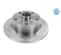 2x Disque de frein Essieu arrière plein 115 523 0016 MEYLE pour AUDI A4 B5