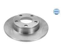 2x Disque de frein Essieu arrière plein 115 523 0024 MEYLE pour AUDI A6 C5