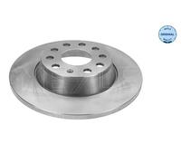 2x Disque de frein Essieu arrière plein 115 523 0025 MEYLE pour VW AUDI SKODA