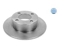 2x Disque de frein Essieu arrière plein 115 523 1006 MEYLE pour AUDI COUPE B3