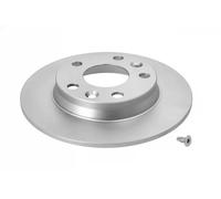 2x Disque de frein Essieu arrière plein 16-15 523 0005/PD MEYLE pour RENAULT ZOE