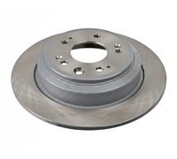 2x Disque de frein Essieu arrière plein 170701 FEBI BILSTEIN pour HONDA