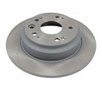 2x Disque de frein Essieu arrière plein 170706 FEBI BILSTEIN pour HONDA