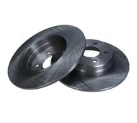 2x Disque de frein Essieu arrière plein 19-0727 MAXGEAR pour MERCEDES-BENZ CLK