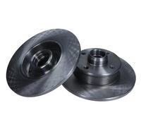 2x Disque de frein Essieu arrière plein 19-0753 MAXGEAR pour VW SEAT