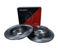 2x Disque de frein Essieu arrière plein 19-1021 MAXGEAR pour HONDA CR-V II