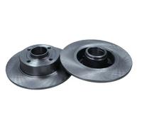 2x Disque de frein Essieu arrière plein 19-1046 MAXGEAR pour RENAULT NISSAN