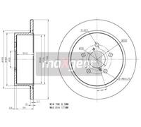 MAXGEAR 19-2356 Disque de frein