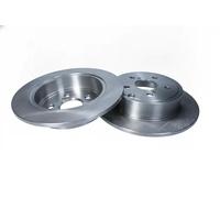 2x Disque de frein Essieu arrière plein 19-2453 MAXGEAR pour TOYOTA