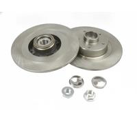 2x Disque de frein Essieu arrière plein 19-2744 MAXGEAR pour RENAULT SCÉNIC III