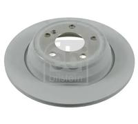 2x Disque de frein Essieu arrière plein 22205 FEBI BILSTEIN pour MERCEDES-BENZ