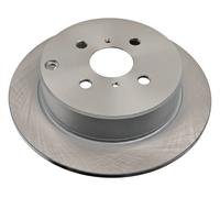 2x Disque de frein Essieu arrière plein 27234 FEBI BILSTEIN pour TOYOTA COROLLA
