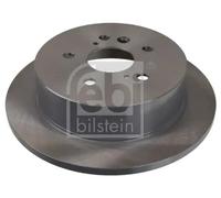 2x Disque de frein Essieu arrière plein 27478 FEBI BILSTEIN pour TOYOTA
