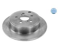 2x Disque de frein Essieu arrière plein 30-15 523 0070 MEYLE pour TOYOTA AVENSIS