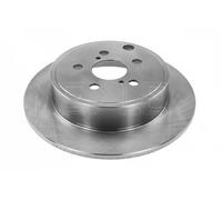 2x Disque de frein Essieu arrière plein 30-15 523 0070 MEYLE pour TOYOTA AVENSIS