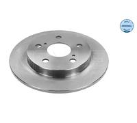 2x Disque de frein Essieu arrière plein 30-15 523 0104 MEYLE pour TOYOTA AURIS