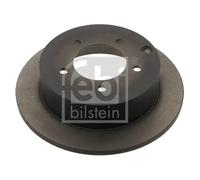 2x Disque de frein Essieu arrière plein 31280 FEBI BILSTEIN pour MITSUBISHI