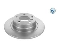 2x Disque de frein Essieu arrière plein 315 523 0053/PD MEYLE pour BMW 3 1