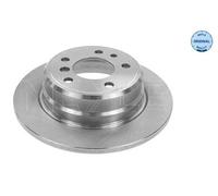 2x Disque de frein Essieu arrière plein 315 523 3007 MEYLE pour BMW 7