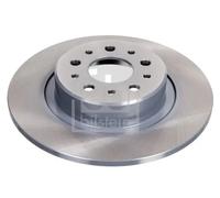 2x Disque de frein Essieu arrière plein 43850 FEBI BILSTEIN pour ALFA ROMEO 156