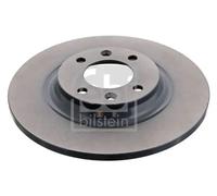 2x Disque de frein Essieu arrière plein 44013 FEBI BILSTEIN pour CITROËN PEUGEOT