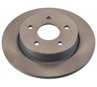 2x Disque de frein Essieu arrière plein 50 92 4619 SWAG pour FORD C-MAX FOCUS II