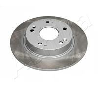 2x Disque de frein Essieu arrière plein 61-04-412C ASHIKA pour HONDA