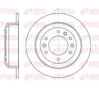 2x Disque de frein REMSA 61027.00 convient pour KIA
