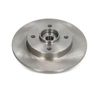 2x Disque de frein Essieu arrière plein 610618C JAPKO pour PEUGEOT CITROËN