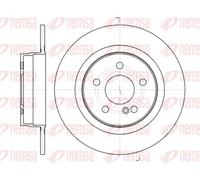 Disque de frein REMSA 61070.00