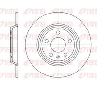 REMSA 2x Disques de Frein Arrière Ø299.9 MM pour Audi A4 Avant 8K5 B8 2.0 Tdi