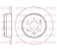REMSA 61157.00 Disque de frein