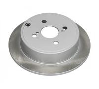 2x Disque de frein Essieu arrière plein 61217C JAPKO pour TOYOTA COROLLA