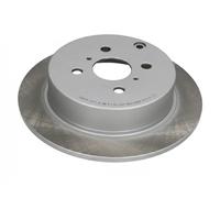 2x Disque de frein Essieu arrière plein 61222C JAPKO pour TOYOTA COROLLA YARIS
