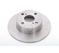 2x Disque de frein Essieu arrière plein 61248C JAPKO pour TOYOTA COROLLA