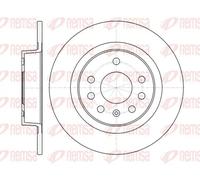 2x Disque de frein Essieu arrière plein 61317.00 REMSA pour OPEL ASTRA H