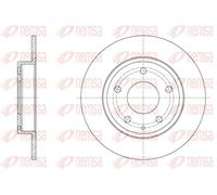 2x Disque de frein Essieu arrière plein 61575.00 REMSA pour MAZDA 3 CX-3 CX-30