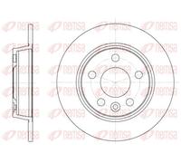 REMSA 6453.00 Disque de frein