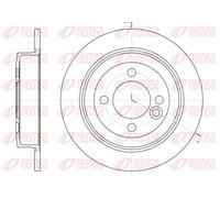 REMSA 6629.00 Disque de frein