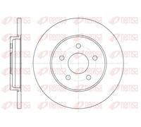 REMSA 6661.00 Disque de frein