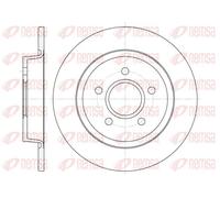 REMSA 6712.00 Disque de frein