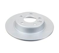 2x Disque de frein Essieu arrière plein 672512 VALEO pour VW FORD SEAT