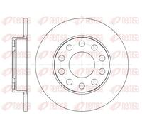REMSA 6753.00 Disque de frein