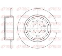 REMSA 6764.00 Disque de frein