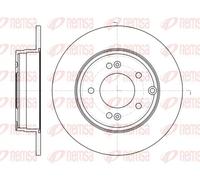 2x Disque de frein Essieu arrière plein 6989.00 REMSA pour HYUNDAI SONATA V